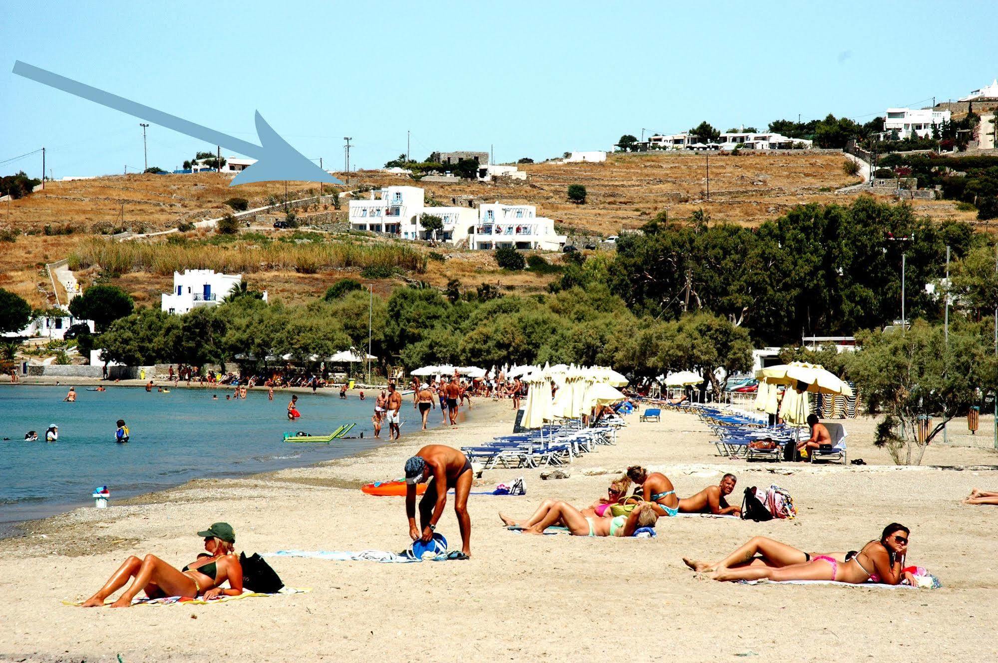 Paros Paradise Apartments Экстерьер фото